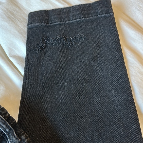ANTHROPOLOGIE Pilcro high rise skinny black denim 29 - Picture 6 of 7